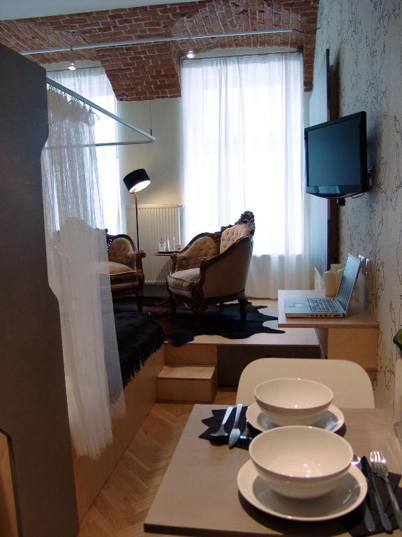 Wanz'Inn Design Appartements 비엔나 객실 사진