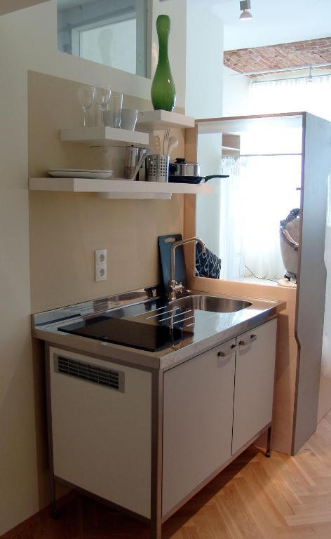 Wanz'Inn Design Appartements 비엔나 객실 사진